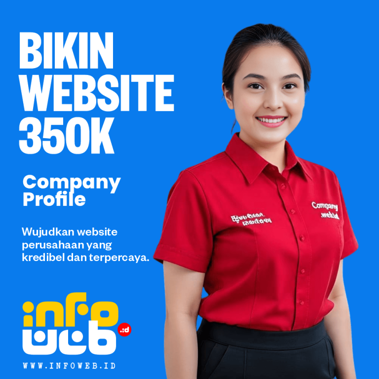 Buat Website Murah 350K Company Profile
