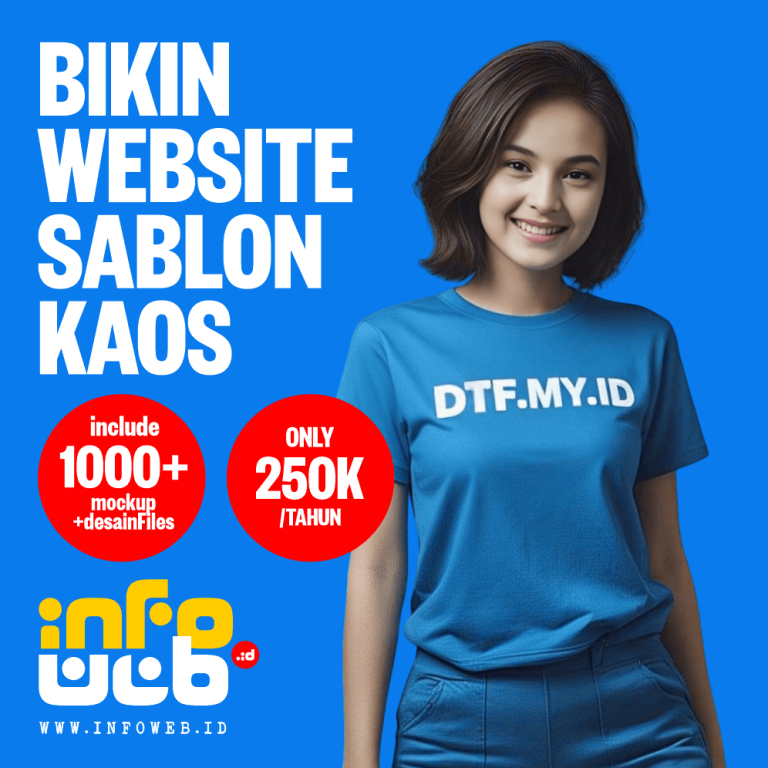 Jasa Website Sablon Kaos Gratis File Desain