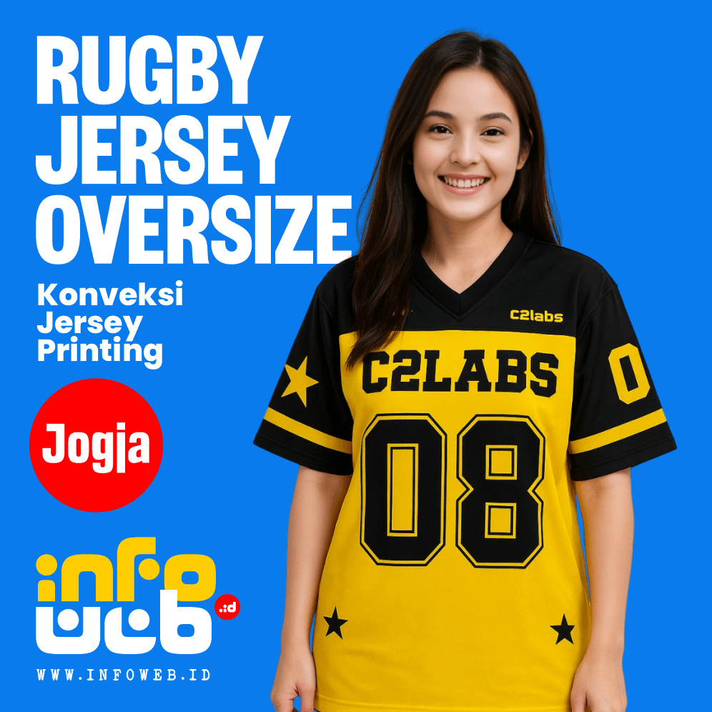 Jersey Rugby Custom Printing Jogja